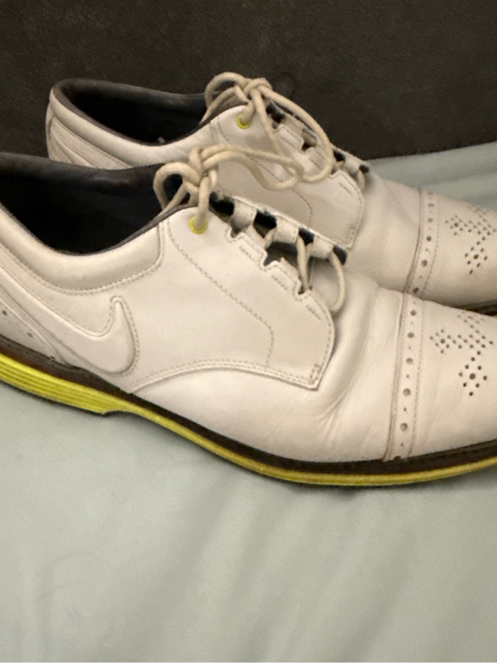 Nike Lunar Force 1 Golf Shoes leather, Size US 12